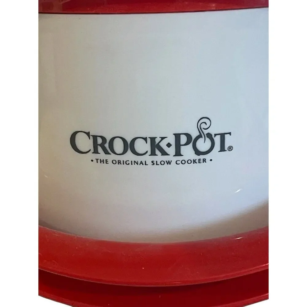 Crock-Pot Lunch Crock Food Warmer Red White SCCPLC200-R New Opened Box